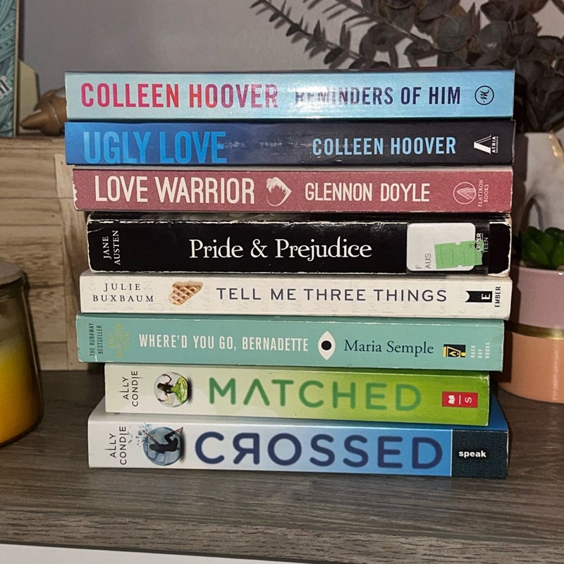 Book bundle Romance lot