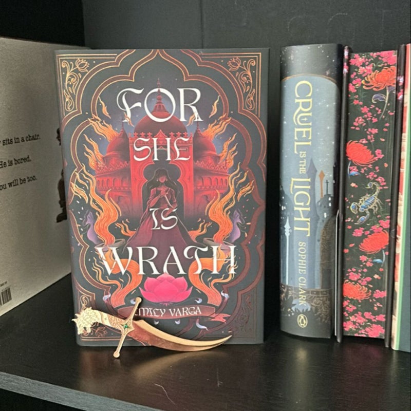 For She Is Wrath +dagger