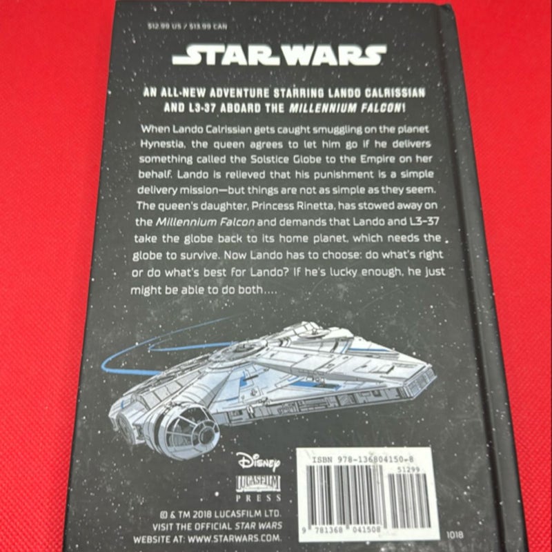 *SIGNED* Star Wars: Lando's Luck 1st Edition