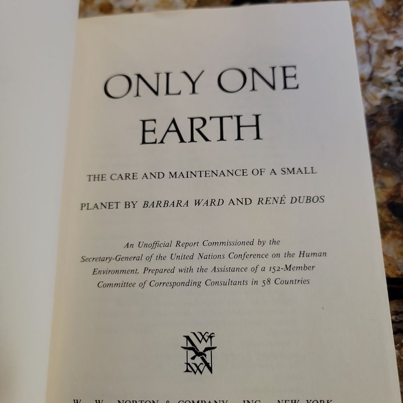 Only One Earth