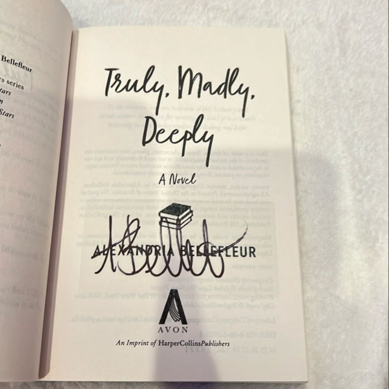 SIGNED Truly, Madly, Deeply