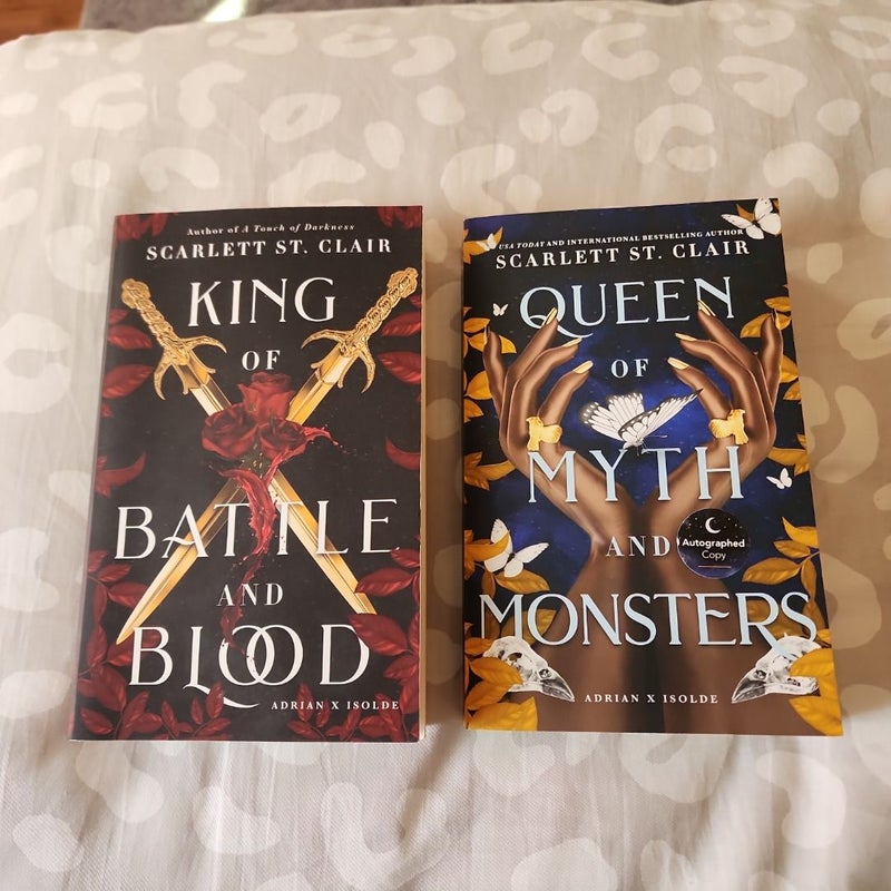 King of Battle and Blood & Queen of Myth and Monsters 