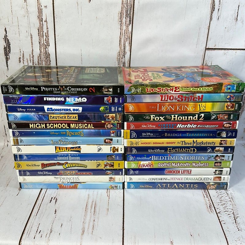 (26) Disney Pixar DVD Lot