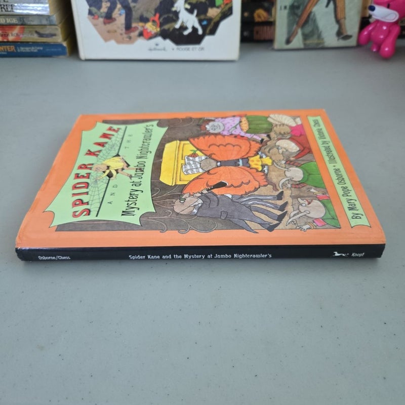 Spider Kane And The Mystery At Jumbo Nightcrawler's SIGNED
