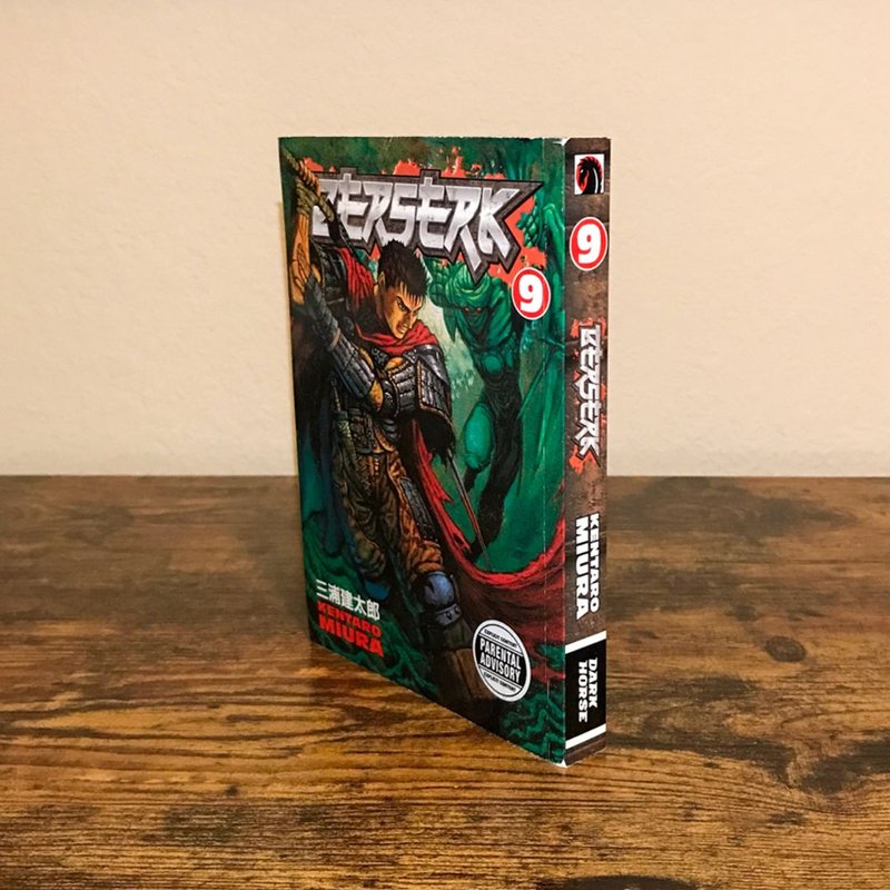 Berserk Volume 9 by Kentaro Miura (Illustrator), Paperback