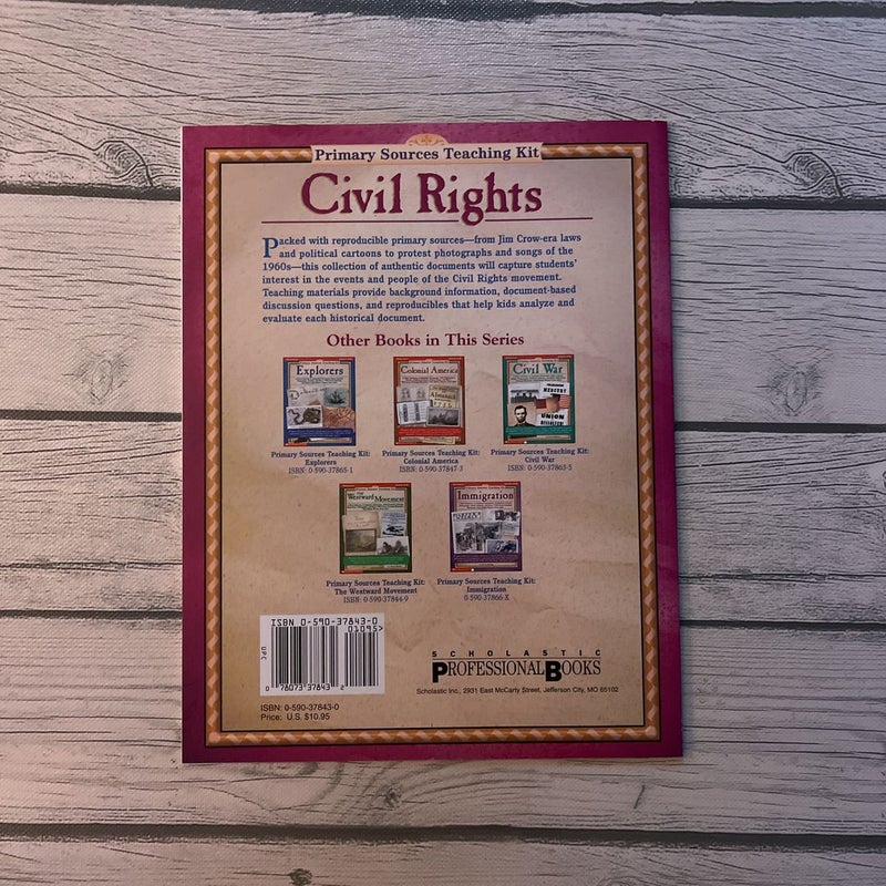 Civil rights primary sources teaching kit