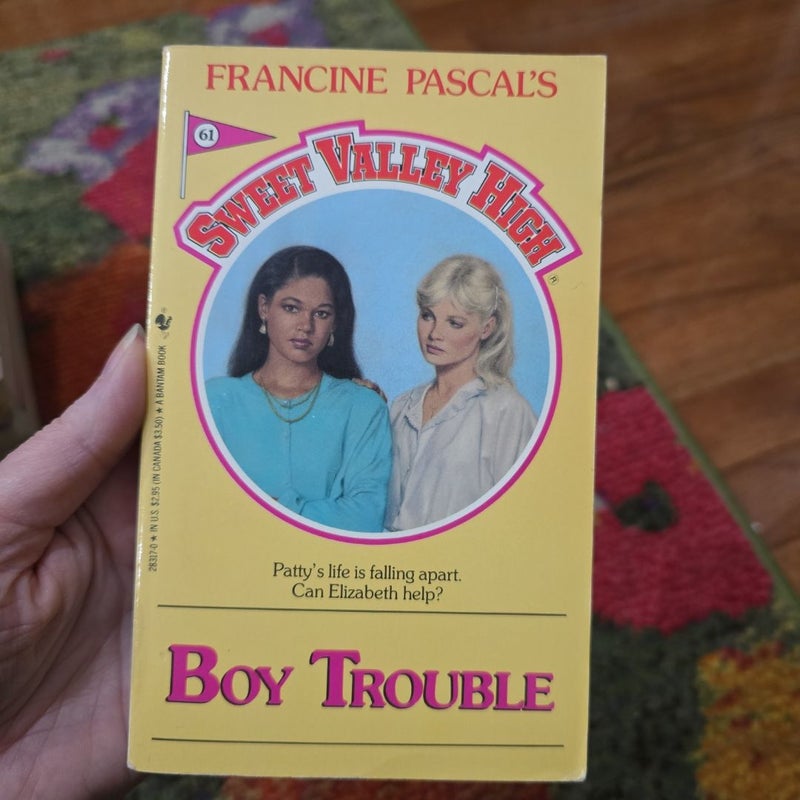 Sweet Valley High #61: Boy Trouble
