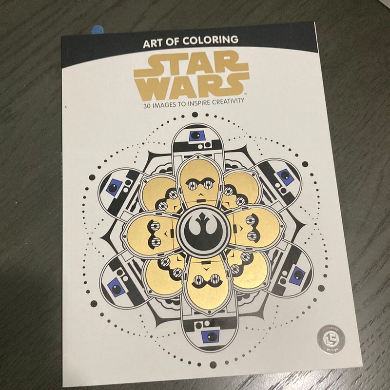 Art of coloring Star Wars