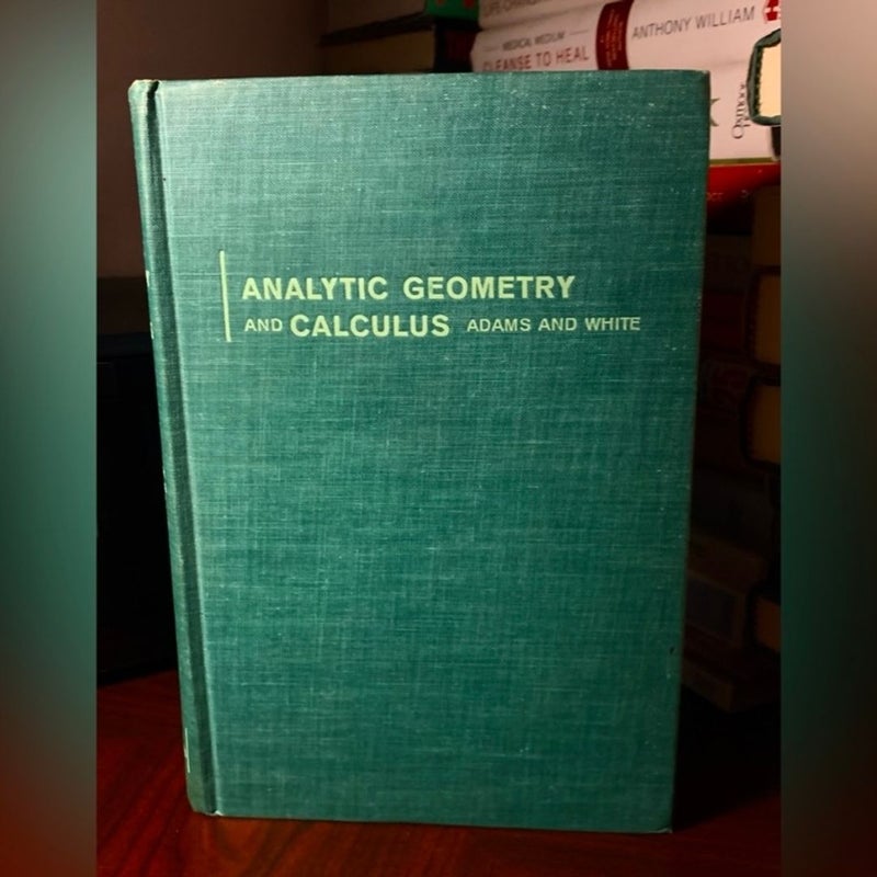 Vintage Oxford University Press Analytic Geometry and Calculus Textbook 4th Print. 