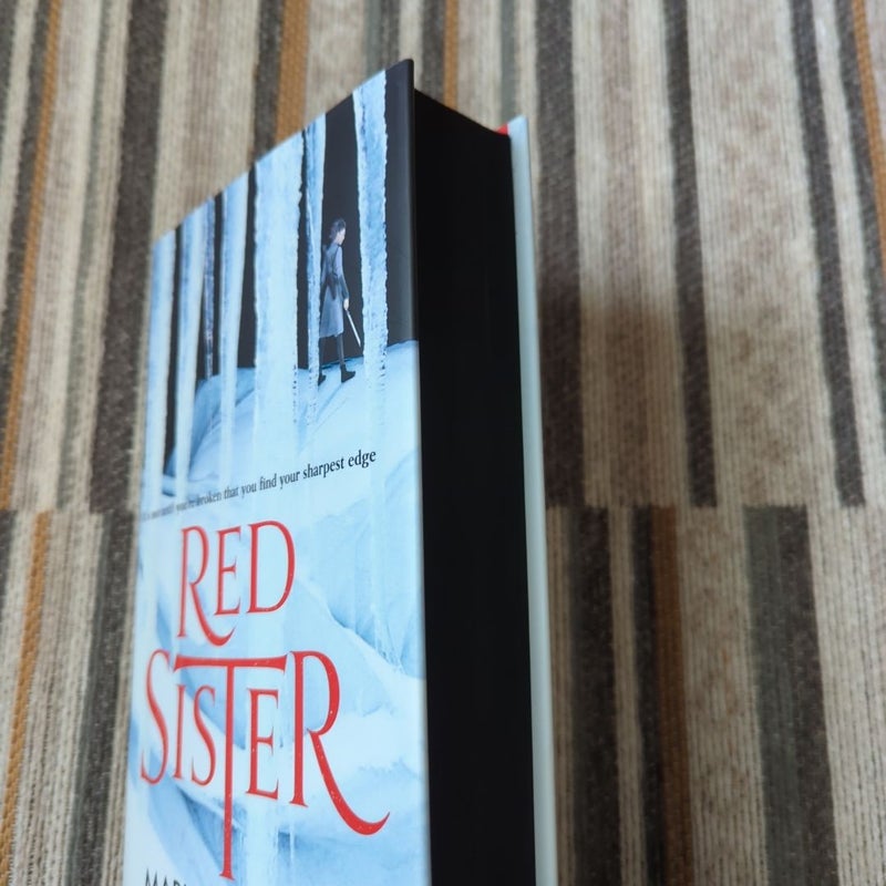 Red Sister (UK hardcover, sprayed edges)