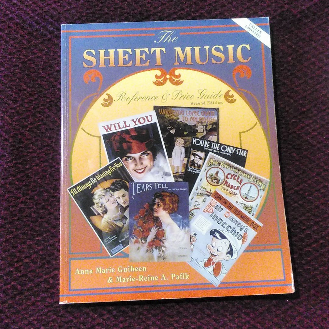 The Sheet Music Reference and Price Guide by Anna M. Guiheen, Paperback