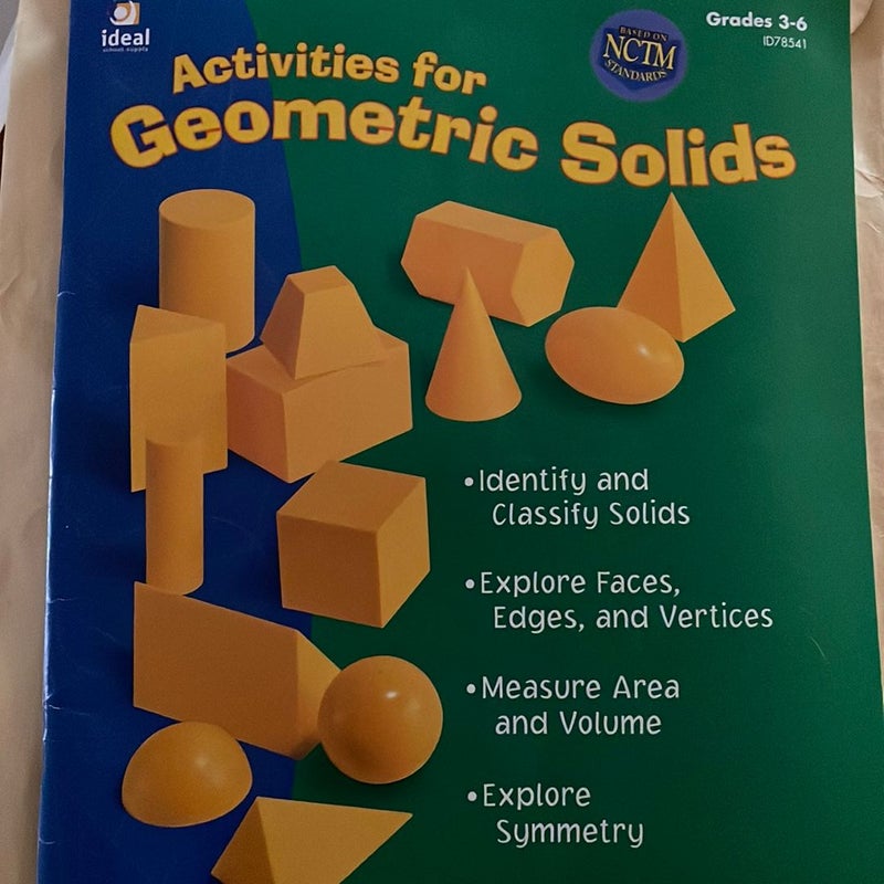 Activities for geometric solids￼