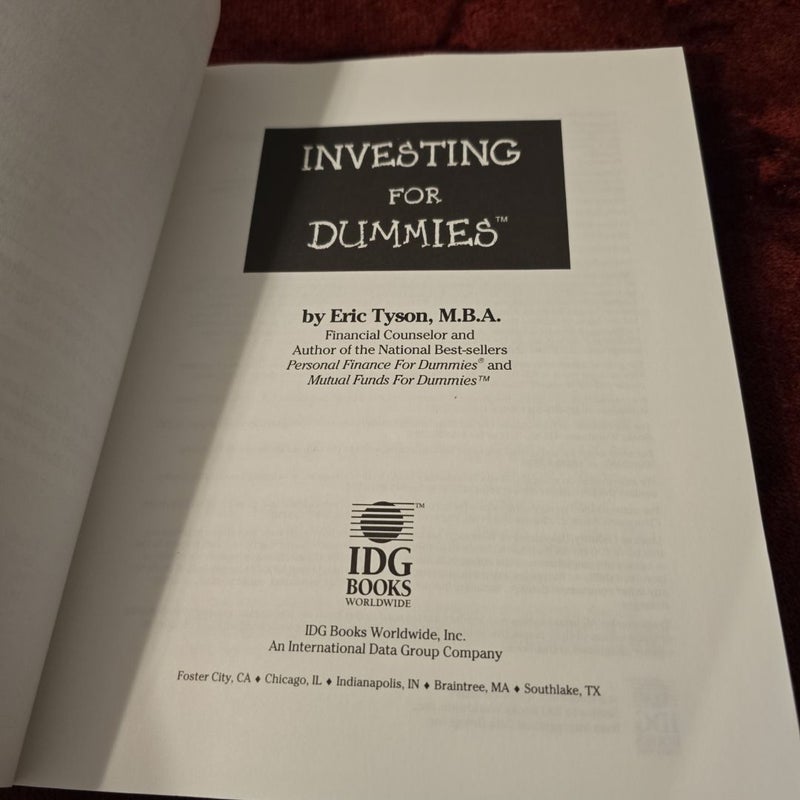 Investing for Dummies