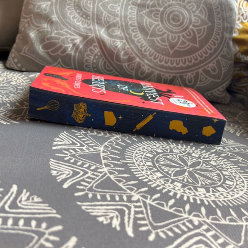 A Harvest of Hearts: Deluxe Stenciled Edges