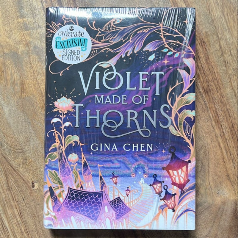 Violet Made of Thorns - Signed First Edition OwlCrate