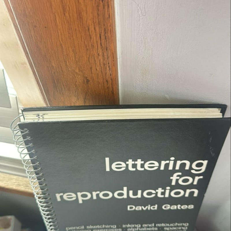 Letter for reproduction 