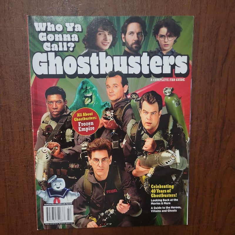 Who Ya Gonna Call? GHOSTBUSTERS 