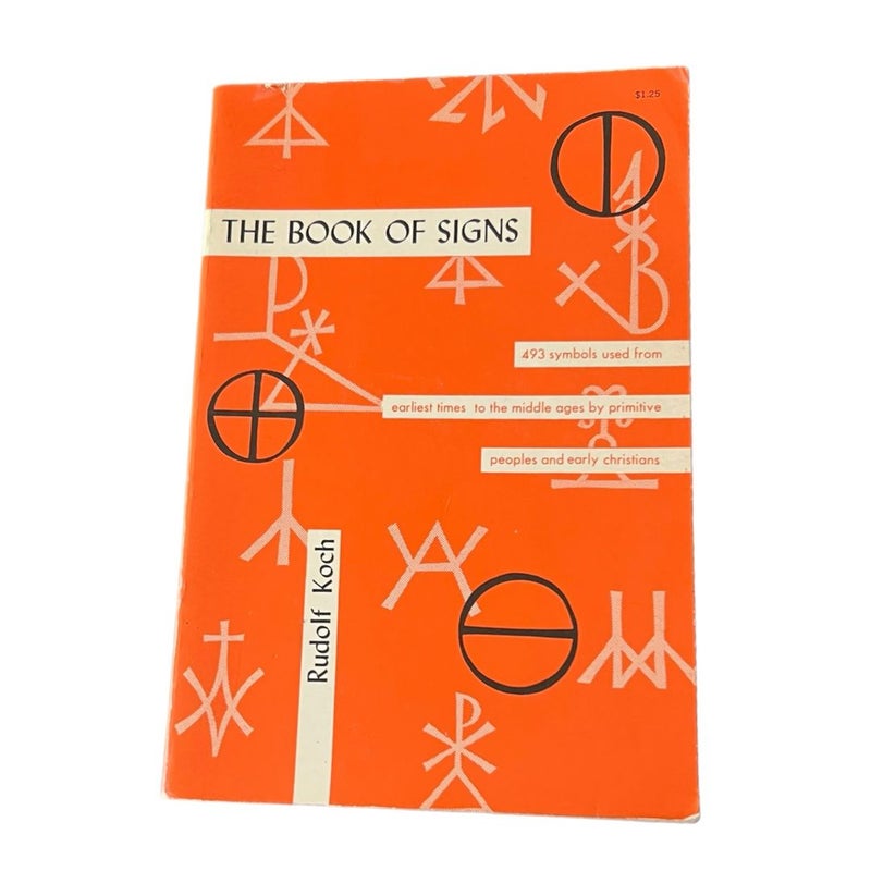 The Book Of Signs Symbols from Middle Ages And Christians 