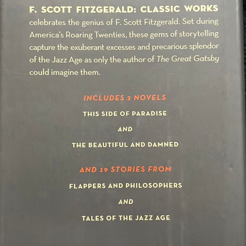 F. Scott Fitzgerald: Classic Works