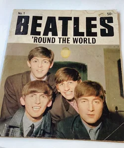 Beatles round the world 1964 #1 magazine
