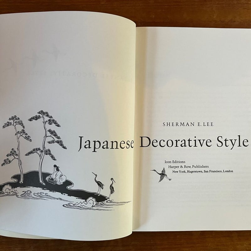 Japanese Decorative Style VERY GOOD 1972 Paperback