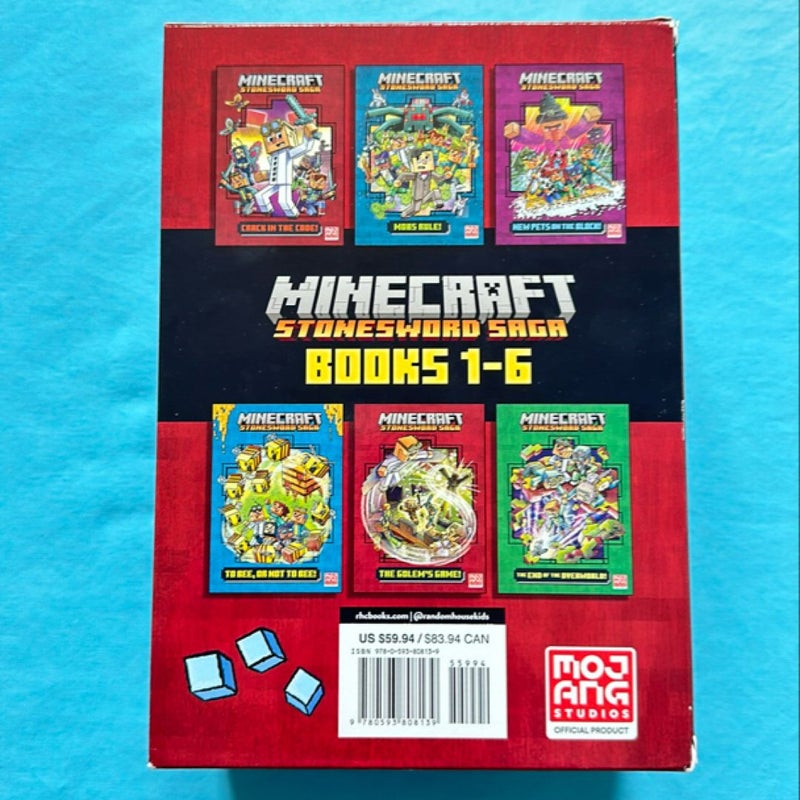 Minecraft Stonesword Saga Chapter Book Boxed Set (Minecraft Stonesword Saga)