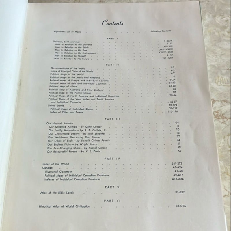 The Curtis-Doubleday World Atlas