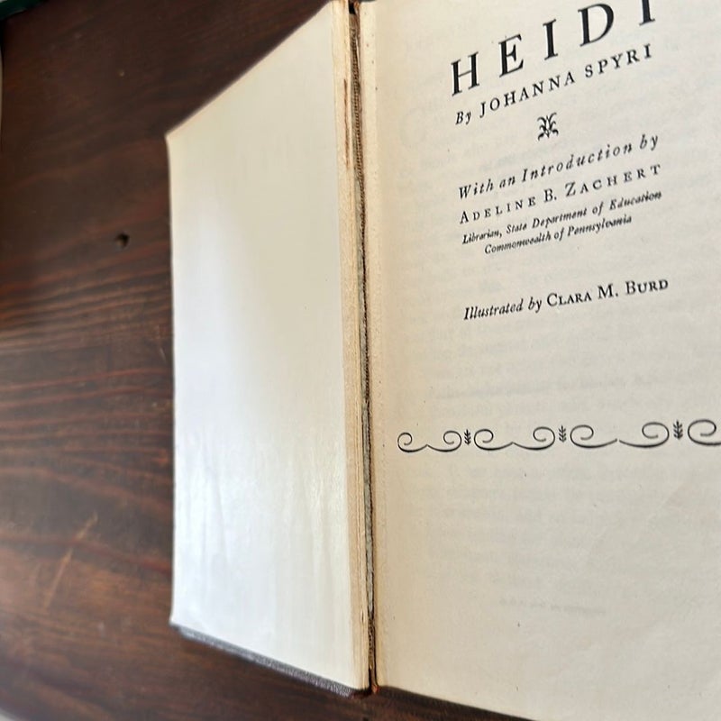 Heidi 1925 Edition