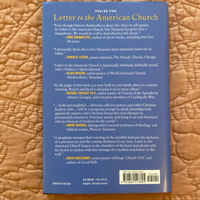 Letter to the American Church