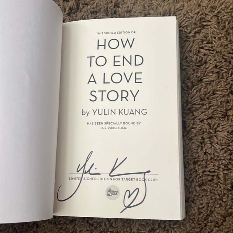 How to End a Love Story [Target Exclusive Edition]