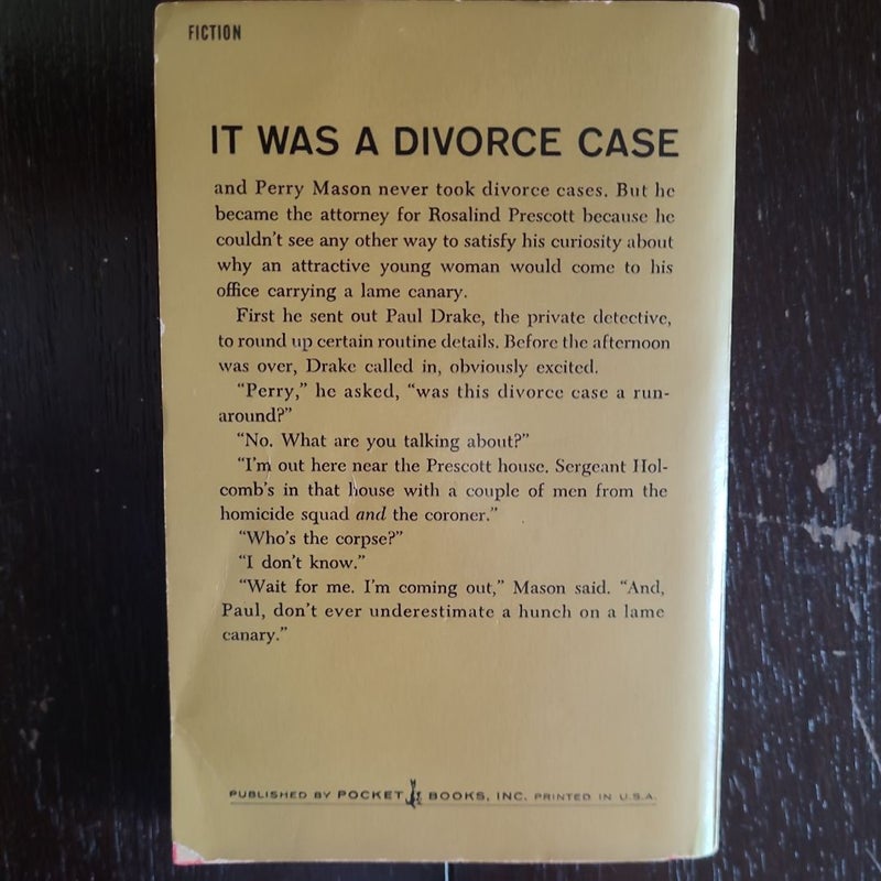 Perry Mason in The Case of the Lame Canary