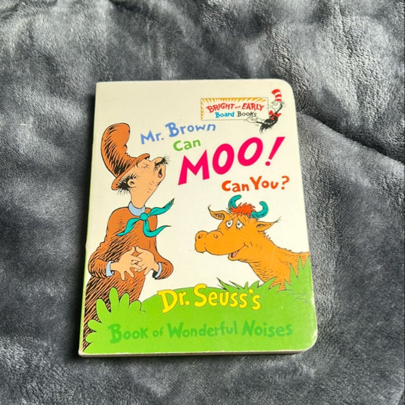 Mr. Brown Can Moo! Can You?