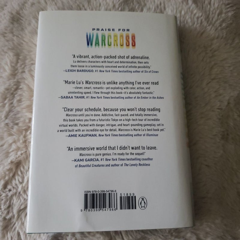 Warcross, 1st Print 