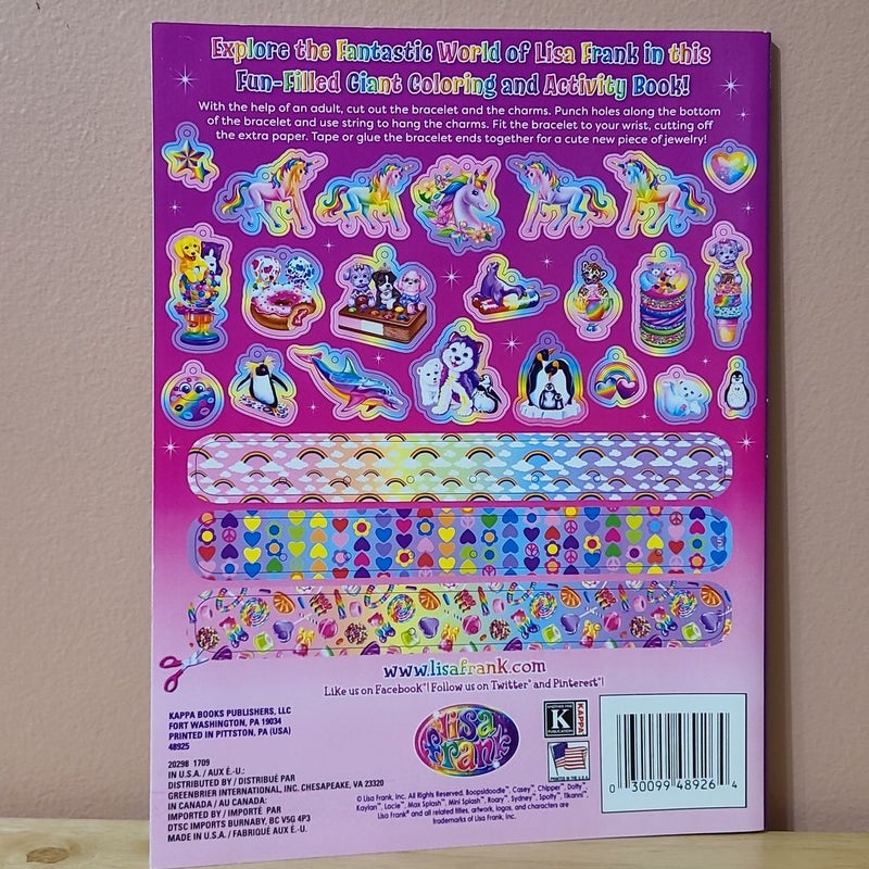 Lisa Frank Giant Coloring and Activity Book Max and Mini