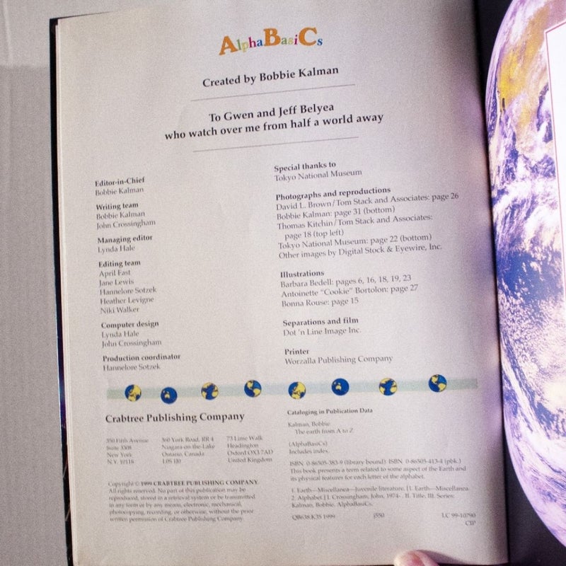 The Earth from A to Z