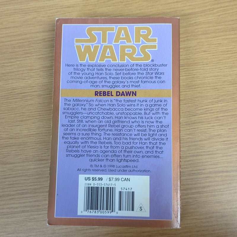 Rebel Dawn: Star Wars Legends (the Han Solo Trilogy)