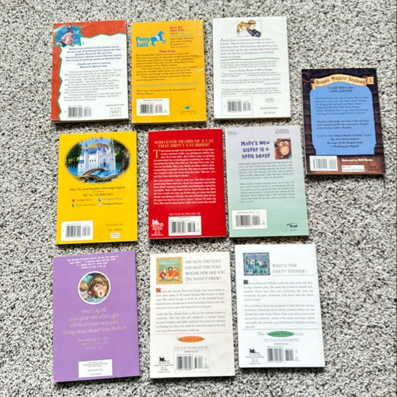 Miscellaneous 1990’s Children’s Fiction (10 books included)