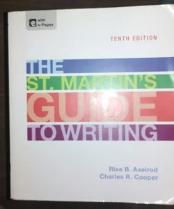 The St. Martin's Guide to Writing