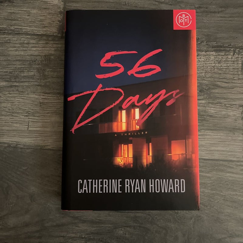 56 Days by Catherine Ryan Howard Hardcover Pangobooks