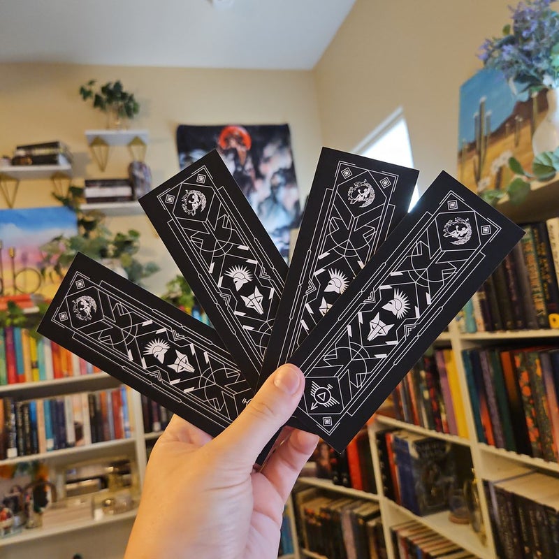 Red Rising Foiled Bookmarks by Fairyloot