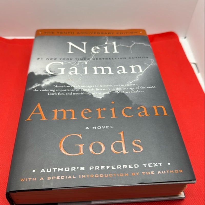 American Gods *SIGNED* 10th Anniversary Edition