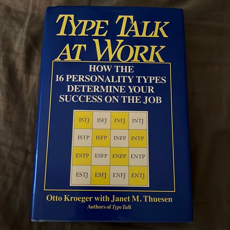 Type Talk at Work (Revised)