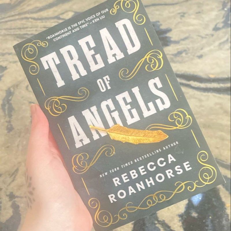 Tread of Angels-signed book