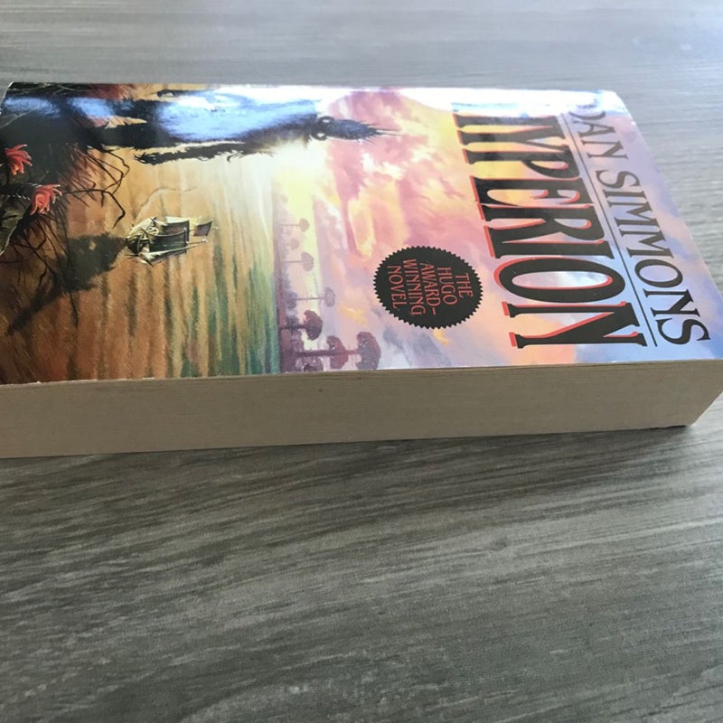 Hyperion (Hyperion Series) Classic VTG Science Fiction Fantasy, Paperback 