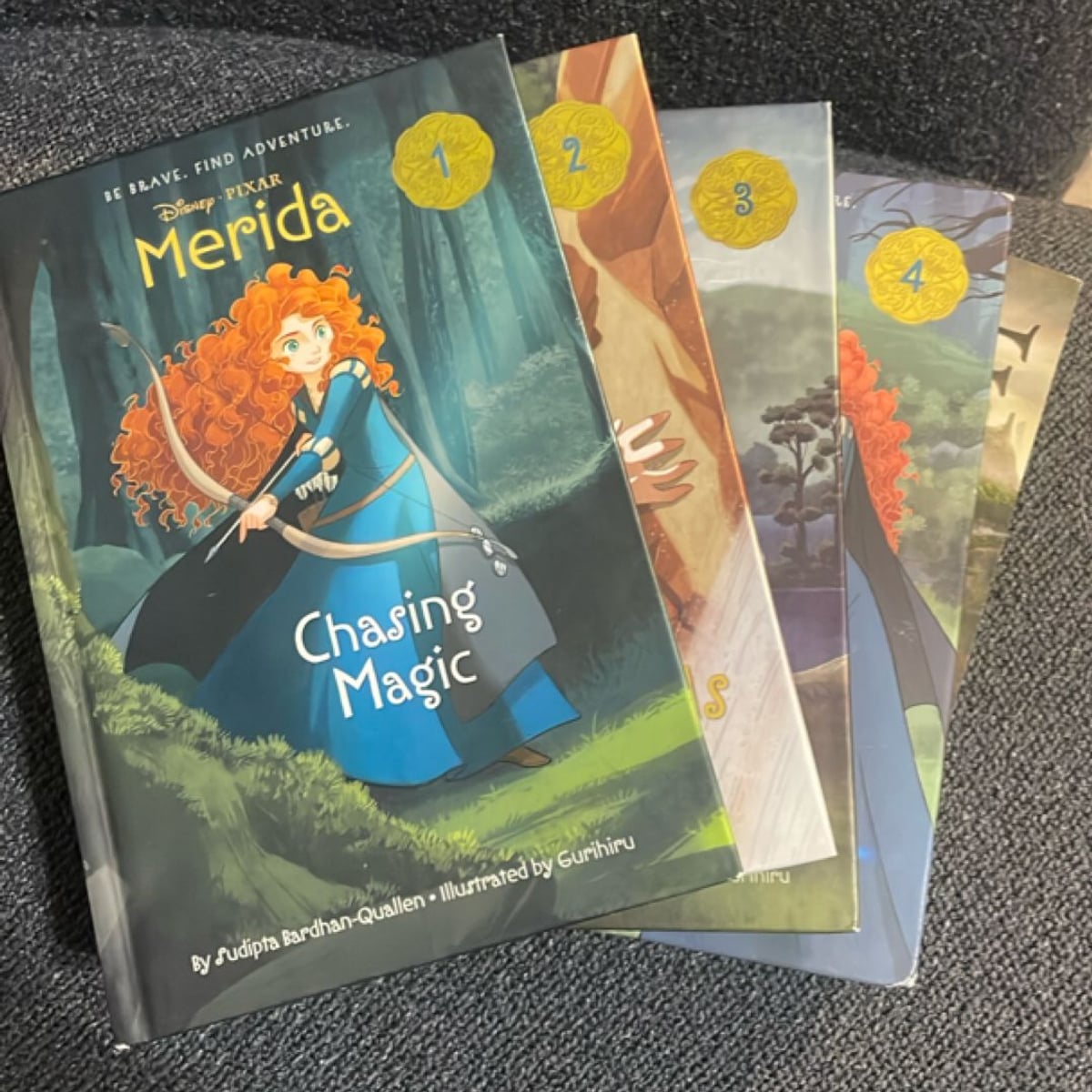 Merida #1: Chasing Magic (Disney Princess) by Sudipta Bardhan-Quallen