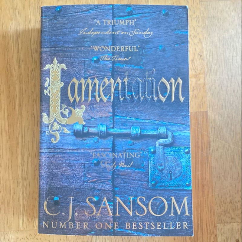 Lamentation: a Shardlake Novel 6