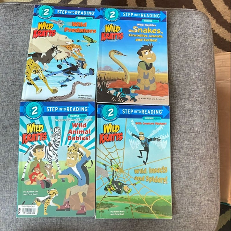 Wild Kratts Step 2 Reader Set