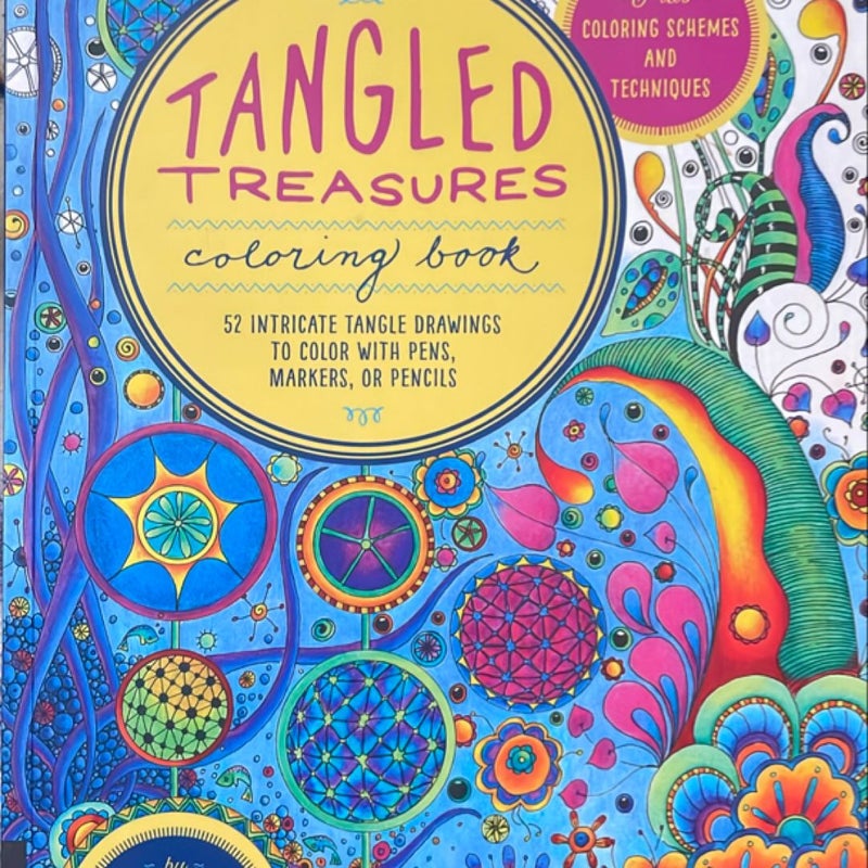 Tangled Treasure Coloring Book