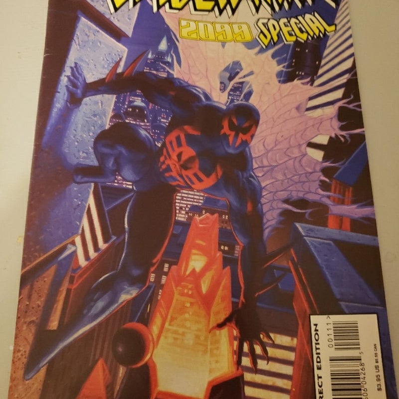 Marvel 1995 Spider-Man 2099 Special Hildebrandt Cover