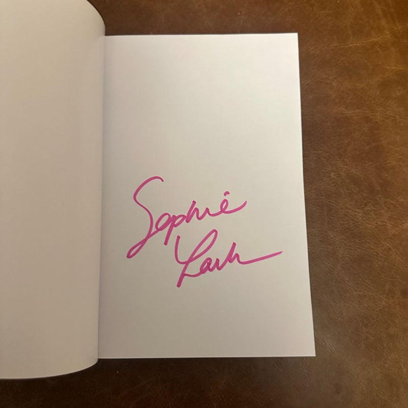 The Bully signed by Sophie Lark special Eternal Embers